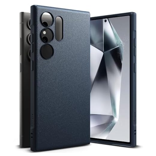 Capa Slim Leve Anti Impacto Ringke Modelo Onyx Compatível com Galaxy S24 Ultra (6.8 Pol) - Azul