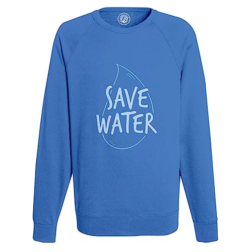 Sweat Shirt Homme Save Water pour exprimer votre amour de la nature et de la bio diversité