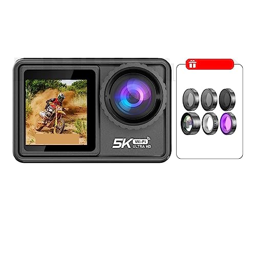 Caméra d'action stabilisée électronique objectif amovible - 2