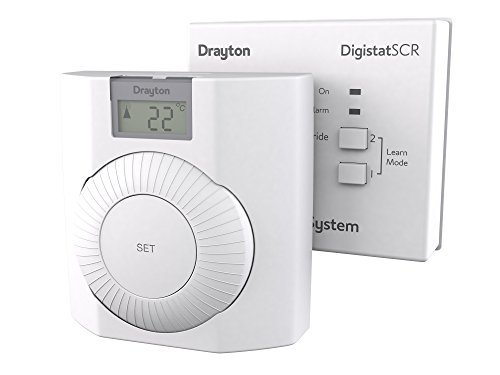 Drayton RF601 RF Wireless Room Thermostat with Digital Display by Drayton :  Amazon.co.uk: DIY u0026 Tools