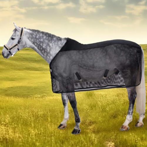 Ropa ligera para caballos transpirable con correas de ajuste seguro 6