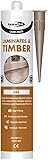 Bond It Lami-Mate Timber & Laminate Sealant Wood Floor Gap Joint Filler EU3 Laminates Flooring Windows Parquet Silicone 310ml (Light Oak, 310ml)