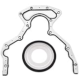 Donepart Rear Main Seal Kit BS40640, LS Real Seal Cover Gasket with Crankshaft Seal for 1997-2016 Cadillac Buick GMC Hummer Isuzu Pontiac Saab 4.8L 5.3L 5.7L 6.0L Metal Engine Gaskets for Vehicles