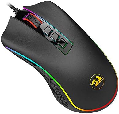 Mouse Gamer Redragon Cobra Preto RGB M711 v2