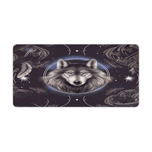 Mousepad Grande Rectangular de Caucho Antideslizante