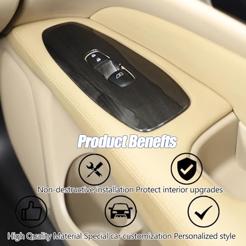 Couvercle bouton levage verre Nissan Pathfinder ajustement parfait
