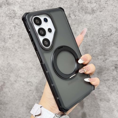 Coque Samsung S26 Plus rigide en silicone avec anneau support