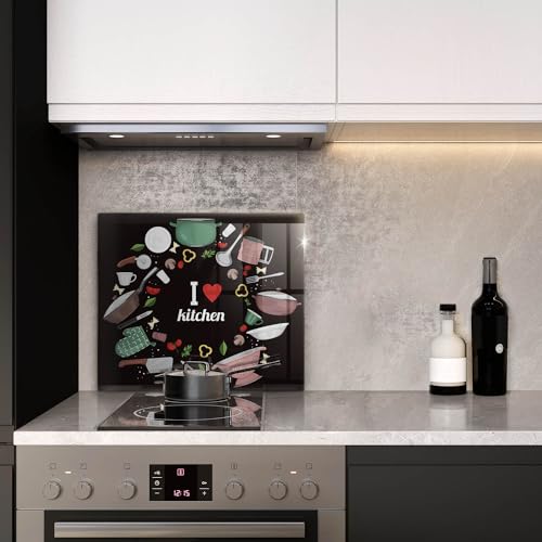 Protection Plaque Cuisson Verre Wallfluent 60x52 Évite les Chocs et Optimise l'Induction