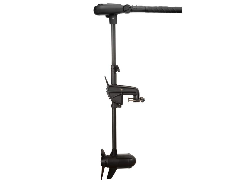 Haswing Protruar 1.0 / 600W 12V - Elektrischer Outboardmotor, Transom-Montage, Aluminium-Schaft, 360° schwenkbare Schraube, stufenlos verstellbare Geschwindigkeit