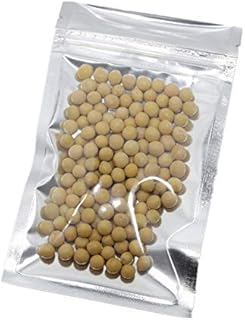 100 Pack Clear Front Reclosable Airtight Mylar Bags 8.5x14cm (3.3x5.5inch) for Zip Heat Seal Aluminum Foil Packaging Lock Plastic Bag Valve Zipper Lock Bulk Food Storage Candy Foil Pouch