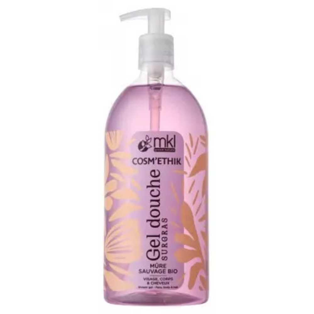 MKL Green Nature Cosm'Ethik Organic Wild Blackberry Superfatted Shower Gel 1L
