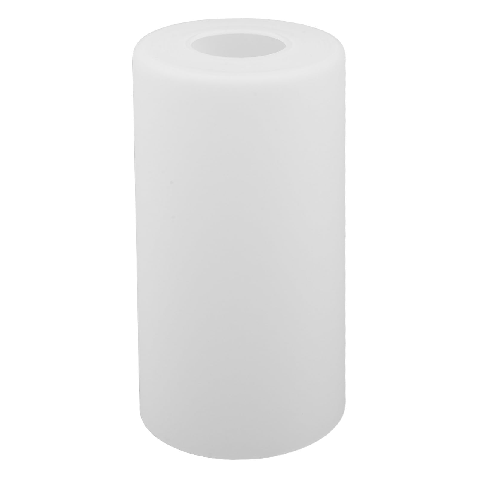 Cabilock Glass Lamp Shade Replacement for E27 Socket Table and Floor Lamps Frosted Cylinder Glass Lamp Cover for Bedroom Lighting Modern Opal Shades 7.87X3.94In
