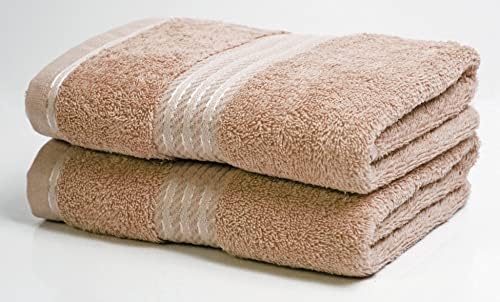 Bentley Priory Linens Hand Towels ( 2 PACK ) for Bathroom Supreme Range 500GSM Super Soft Egyptian Cotton Pack of 2 Absorbent and Quick Dry Hand Towels Set 50 x 85cm (DARK GREY)