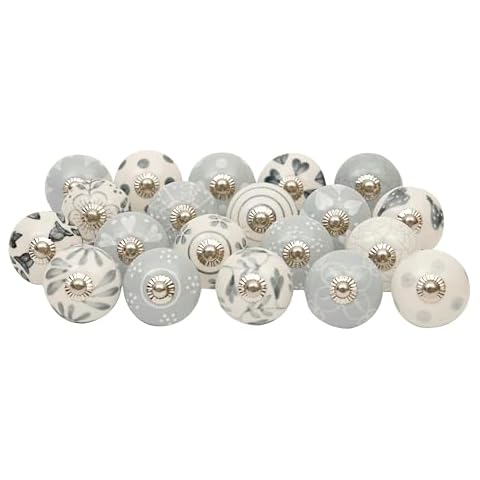 Boutons de porte en céramique Shyamvun Cover