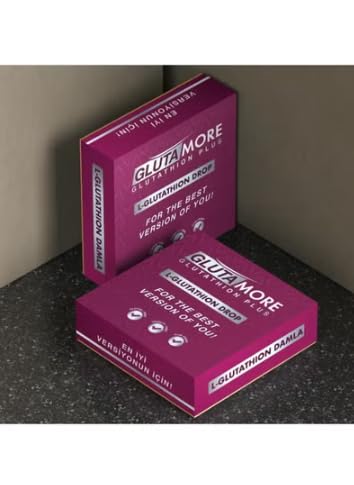 One More Glutamore Glutathione Plus Drops - Liposomal-Style Antioxidant Sublingual Drops with L-Glutathione Vitamin C Taurine & Arginine, Supports Radiant Healthy-Looking Skin & Daily Wellness