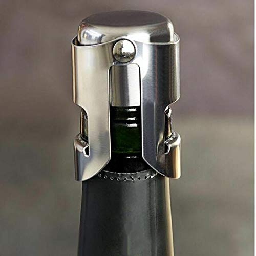 Saco de garrafas Baoblaze selador a vácuo vinho tinto garrafa de champanhe rolha aço inoxidável