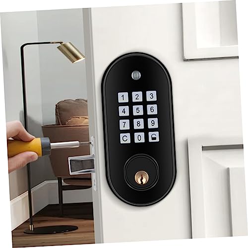 Serrure de porte électronique à clavier avec verrouillage sans clé à code