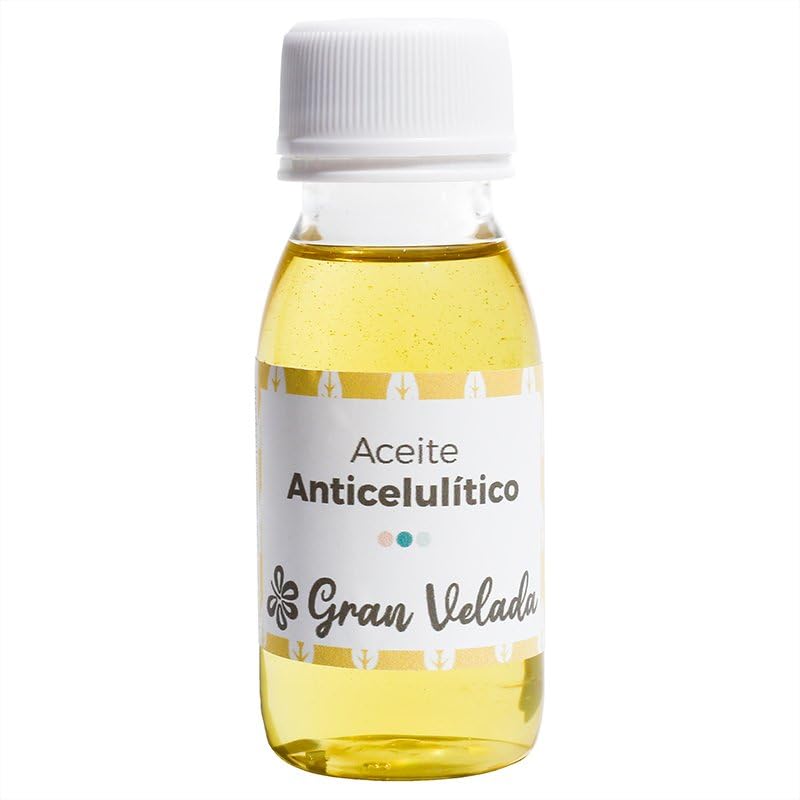 Aceite Anticelulítico Gran Velada |100ml | Fórmula Potente con Fucus, Hiedra, Guaraná, Naranjas Amargas y Romero | El Aliado Ideal Contra la Celulitis