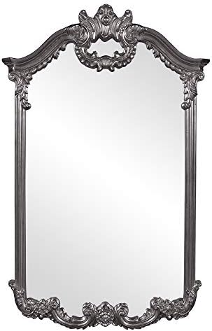 Howard Elliott 56048CH Roman Mirror, Glossy Charcoal