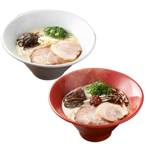 「一風堂」とんこつラーメン白丸・赤丸 各1食×2袋(計4食)セット