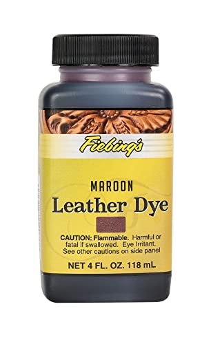 Fiebing's Leather Dye 118ml, Colour: Maroon