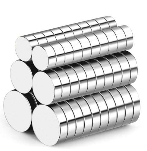 Image of TRYMAG Small Neodymium Magnets, 3 Different Size Refrigerator Magnet 60Pcs