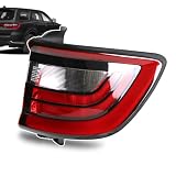 Lathsy LED Tail Light Assembly Compatible with 2014-2025 Dodge Durango Right Passenger Side Taillight Replace 68155948AC