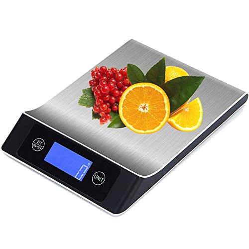 WHITE ELECTRIC KITCHEN Food Baking Scale 0.1g High