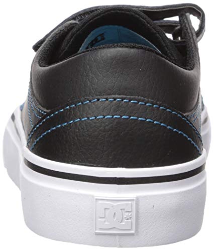 DC Unisex-Child Trase V SE Skate Shoe, Black/RED/Blue, 10.5M M US Little Kid3