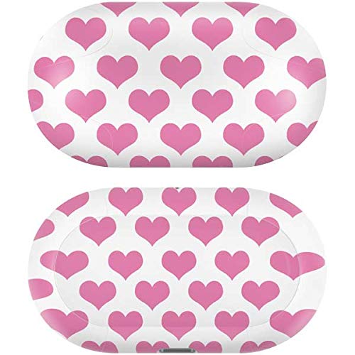Skinit Decal Audio Skin Compatible with Samsung Galaxy Buds+ - Officially Licensed Skinit Originally Designed Plush Pink Hearts Design