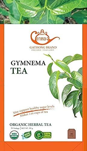 Organic Gymnema Tea - 120 Servings - No Caffeine