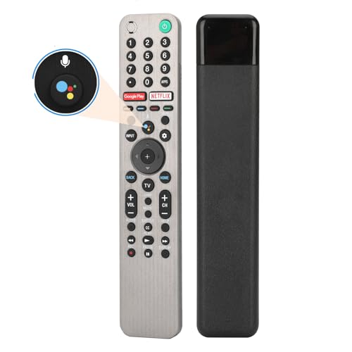 RMF-TX600U para Sony TV Remote Reemplazo, todos los controles remotos de voz de Sony Bravia TV, Smart TV XBR/KD/XR Series X750H X75CH A9S, etc., 1 año de garantía completa