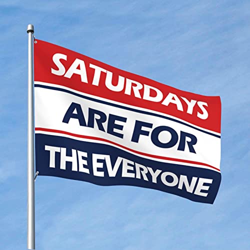 Drapeaux pour chambre Saturdays Are For The Everyone Flag | 152 x 244 cm