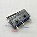 BEJ KW02 Micro Limit Switch, 3-Pin Right Angle PCB Mount, with Lever Actuator, 5A 250VAC, Momentary Action, for Industrial Control, Appliance, and Safety Detection, Pack of 1