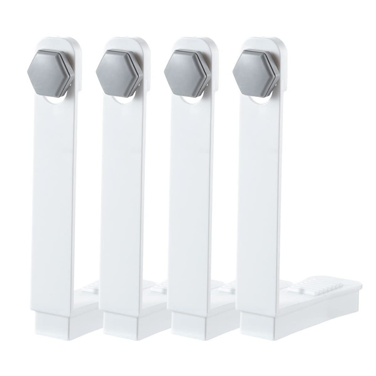 MAKINGTEC Bed Sheet Clips Six-Sided Bed Sheet Practical ABS 4pcs Suspenders Straps Home