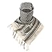 FREE SOLDIER 100% Cotton Military Shemagh Tactical Desert Keffiyeh Head Neck Scarf Arab Wrap(Tan)