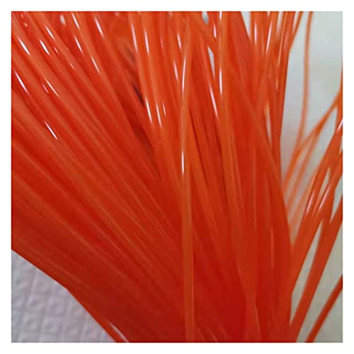 WWQQ Gradient Plat Synthétique Rotin Osier Rotin en Plastique Osier Matériel De Réparation 80m * 2.5mm pour Meubles Chaise De Jardin Table Panier De Rangement Bricolage Et Réparation, Couleur Café