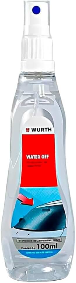WURTH WATER OFF CRISTALIZADOR DE VIDROS 100ML