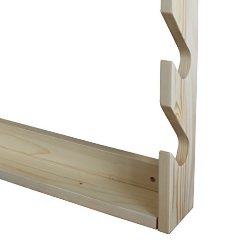 Rush Creek Creations Real Tree 4 Gun Wall Rack With Hidden Hardware - Handcrafted - Durable #TOP4