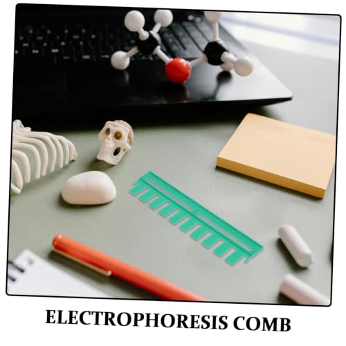 Peine de electroforesis de geles de 0,75 mm para evitar la distorsión de muestras (6 uds) 3