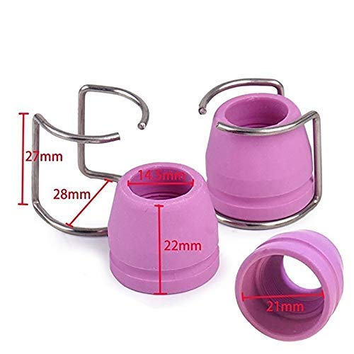 SUSEMSE 30 STÜCKE AG-60 SG-55 WSD-60 Plasmaschneider Schneidbrennerspitzendüsen Verbrauchsmaterial Zubehör geeignet für CUT-60 CUT50P CUT50