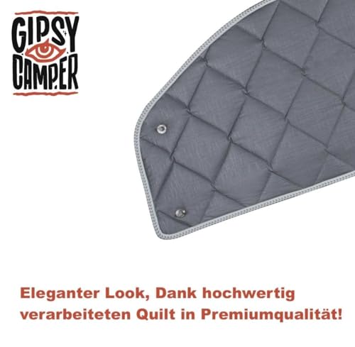 Thermomatte VW Caddy Maxi | 8-teilig | Bj. bis 2020 | Isoliermatten für VW Caddy Maxi | Sichtschutz VW Caddy Maxi | Premiumqualität Made in Germany | Thermoisolierung für den Camper