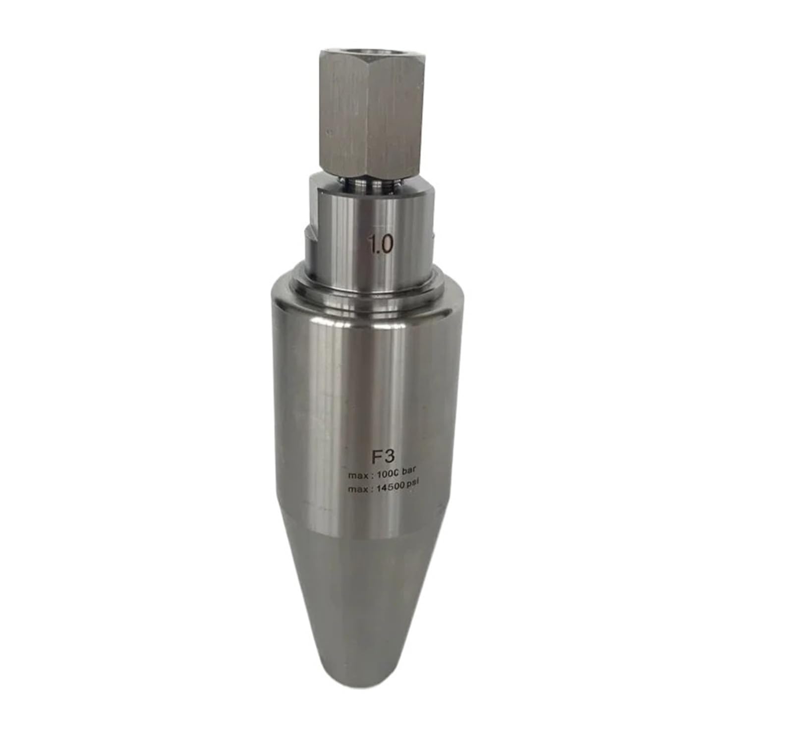 Ugello rotante turbo ad altissima pressione da 1000 bar, for la rimozione della ruggine, strumento for la pulizia delle superfici con acqua calda/fredda(M14x1.5 1.35 nozzle)