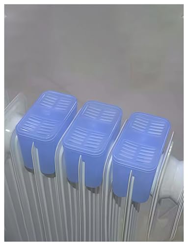 Humidificador portátil para calentadores con funcionamiento evaporativo silencioso y nivel de agua visible