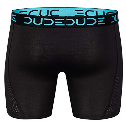 DUDE Men's 6-inch Boxer Briefs 2 Count4