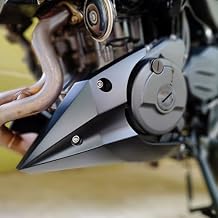 Motorcycle Z400 Z500 Engine Bellypan Lower Spoiler BodyFairing Protector Guard Chassis Shield Compatible for Ka&wa&sa&ki Z-400 Z 400 Accessories 2018-2025/Z 500 2024 2025 Matte Black