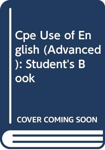 CPE Use of English (Advanced): Student's Book