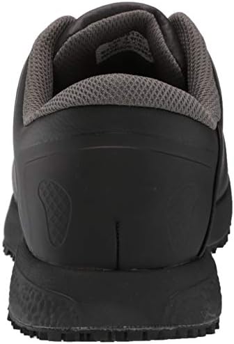 Propet Mens Slater Food Service Shoe, Black, 7.5 | Image 2