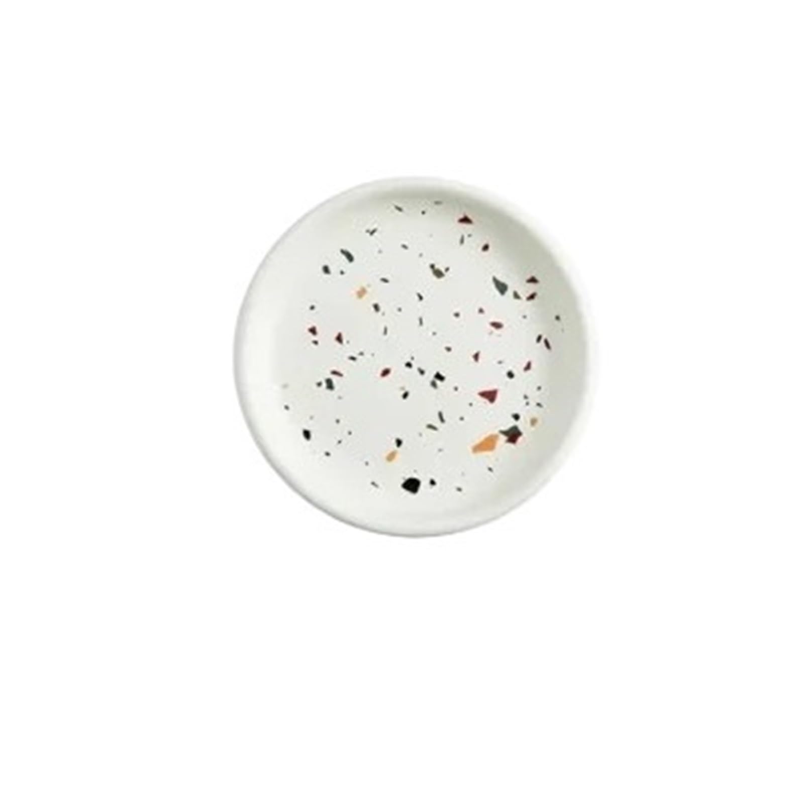 Bathroom Decoration Set, Ceramic, Emulsion Bottle, Gargle Cup, Soap Dish, Art Supplies(White tray)