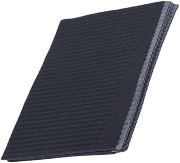 125pcs Disposable Tablecloth, Practical Leakproof Table Cover for Nail Eyelash Salon (Black)